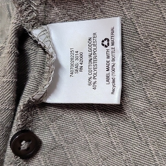 Men's David Taylor Collection Golf Polo, Dark Khaki Shirt, Size Large - Picture 7 of 7